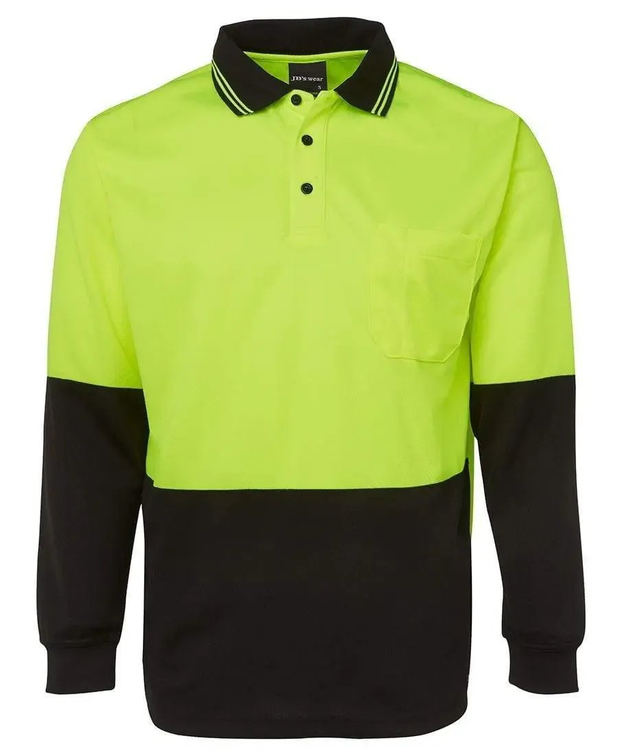 Parrot Green and black polo T-shirt